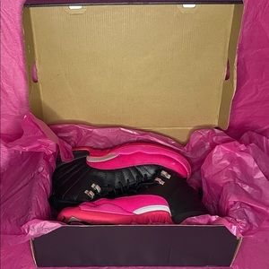Black/Deadly Pink Air Jordan 12 Retro XII